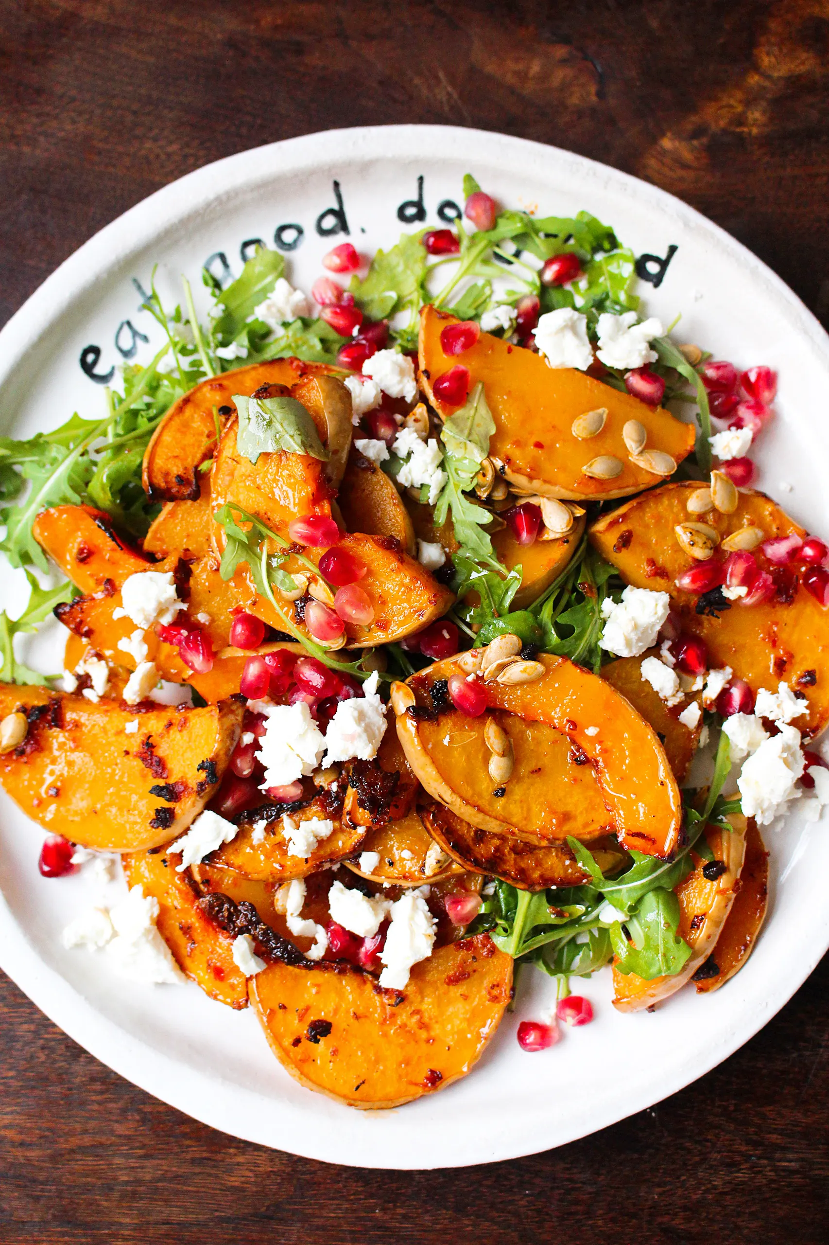 Harissa Roasted Squash Salad