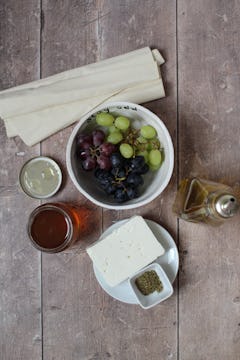 all the dry and wet ingredients