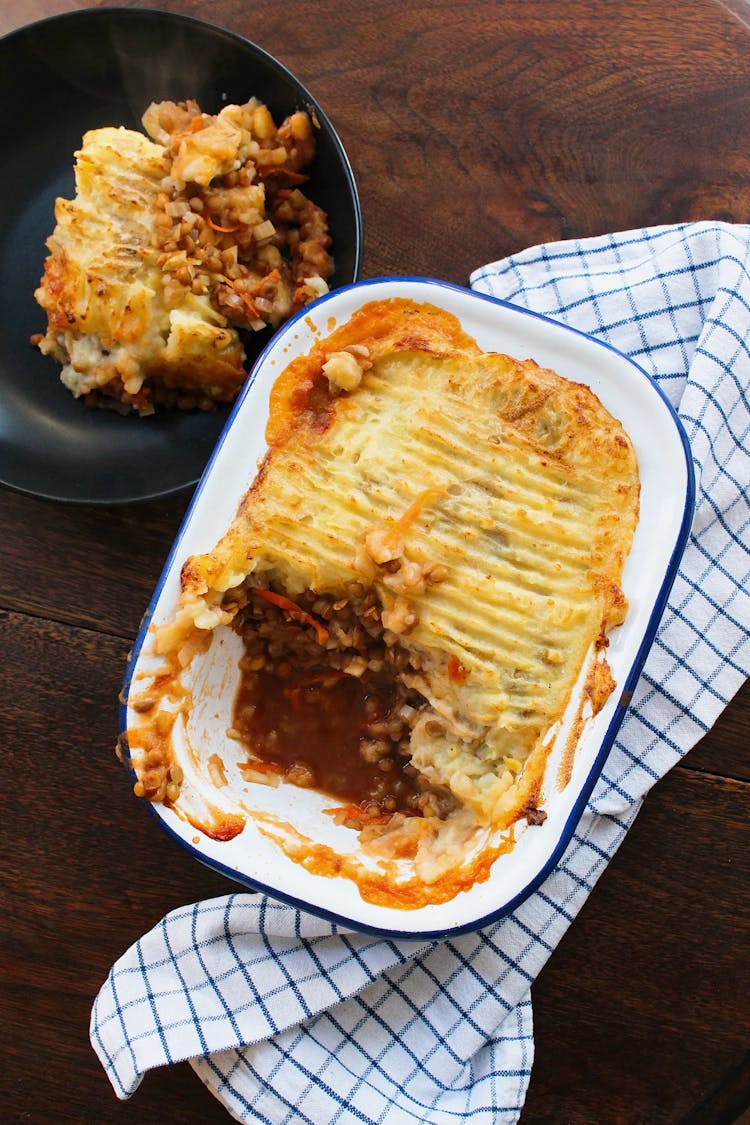 lentil shepherd's pie