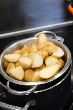 image of cooked potatoes