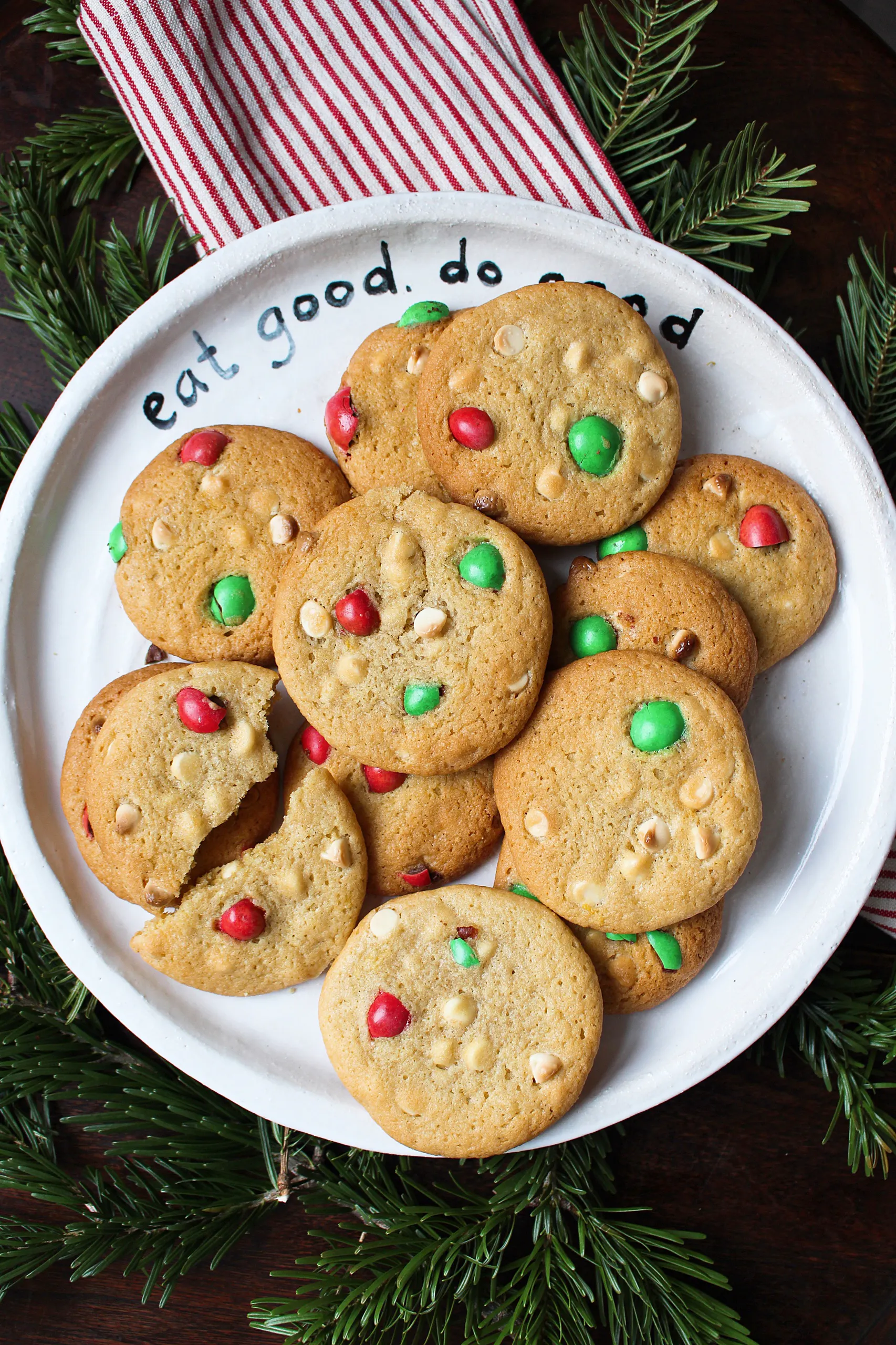 Lemon and White Chocolate Chip Cookies