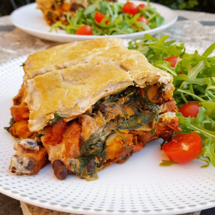 image of mexican inspired lasagne