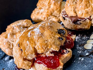 Sage and apple scones