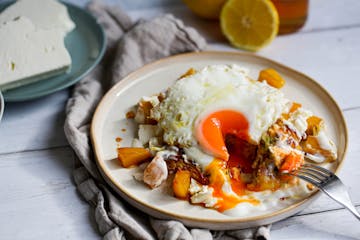 image of spring onion hash browns