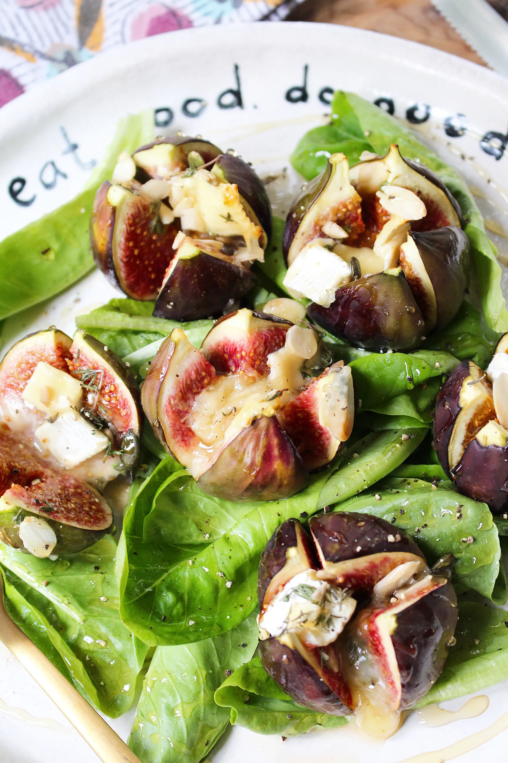 Baked Figs with Camembert
