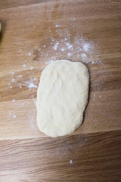 dough on the table 