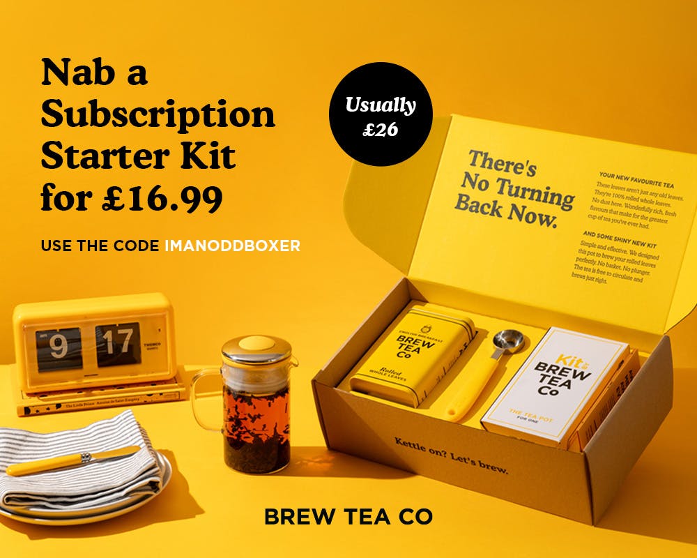 Brew Tea's subscription starter kit 