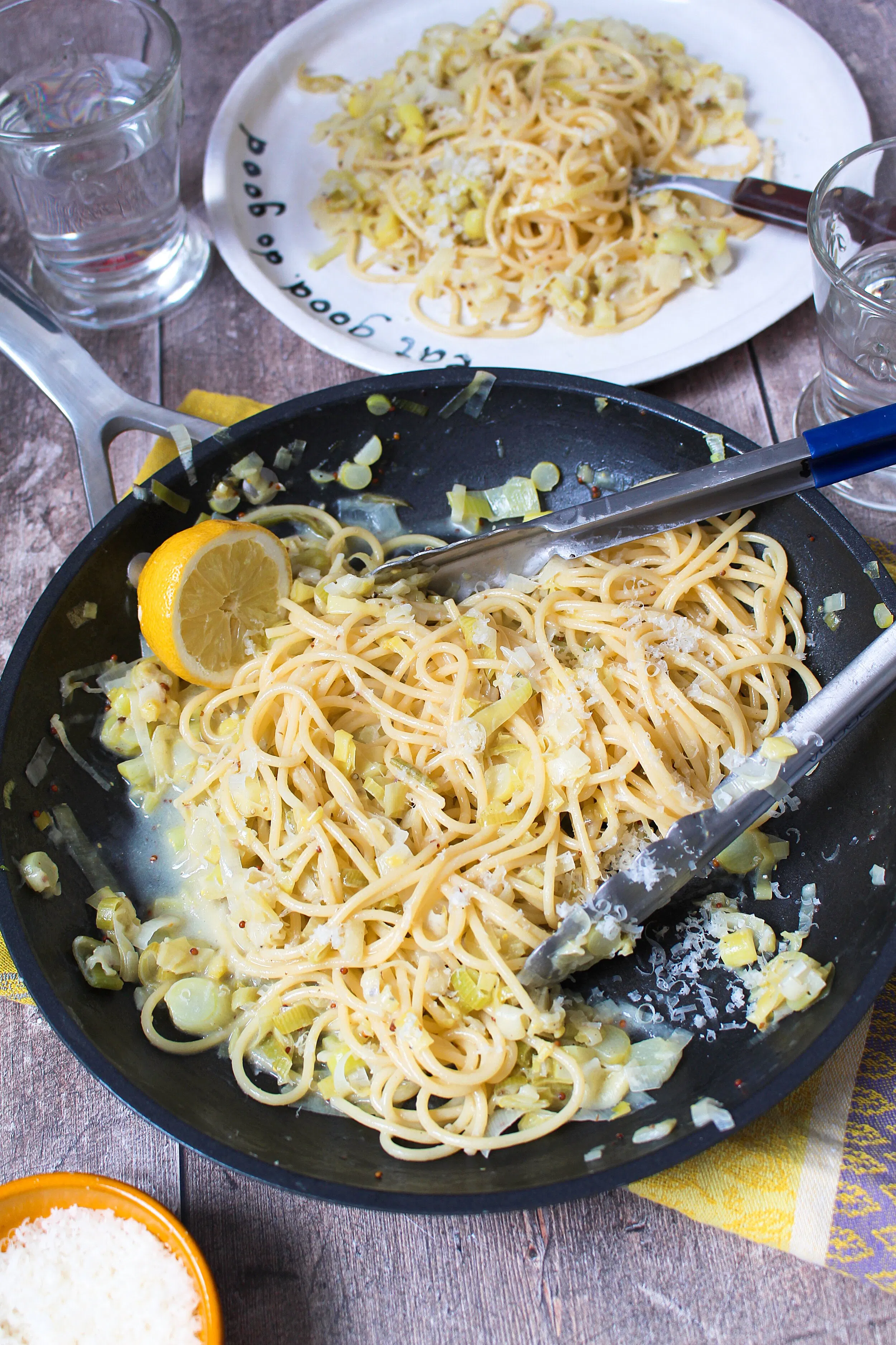 Creamy Leek Pasta