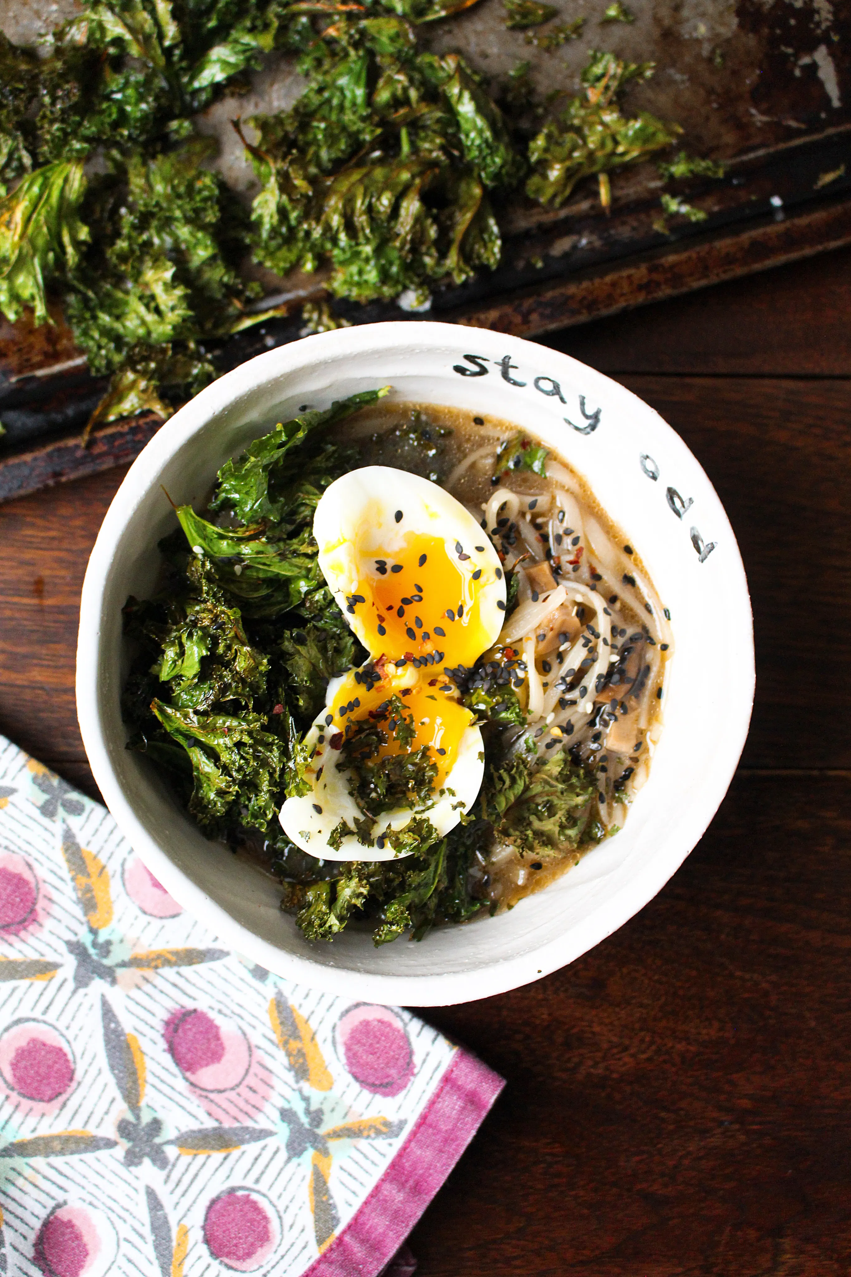 Kale Noodle Broth