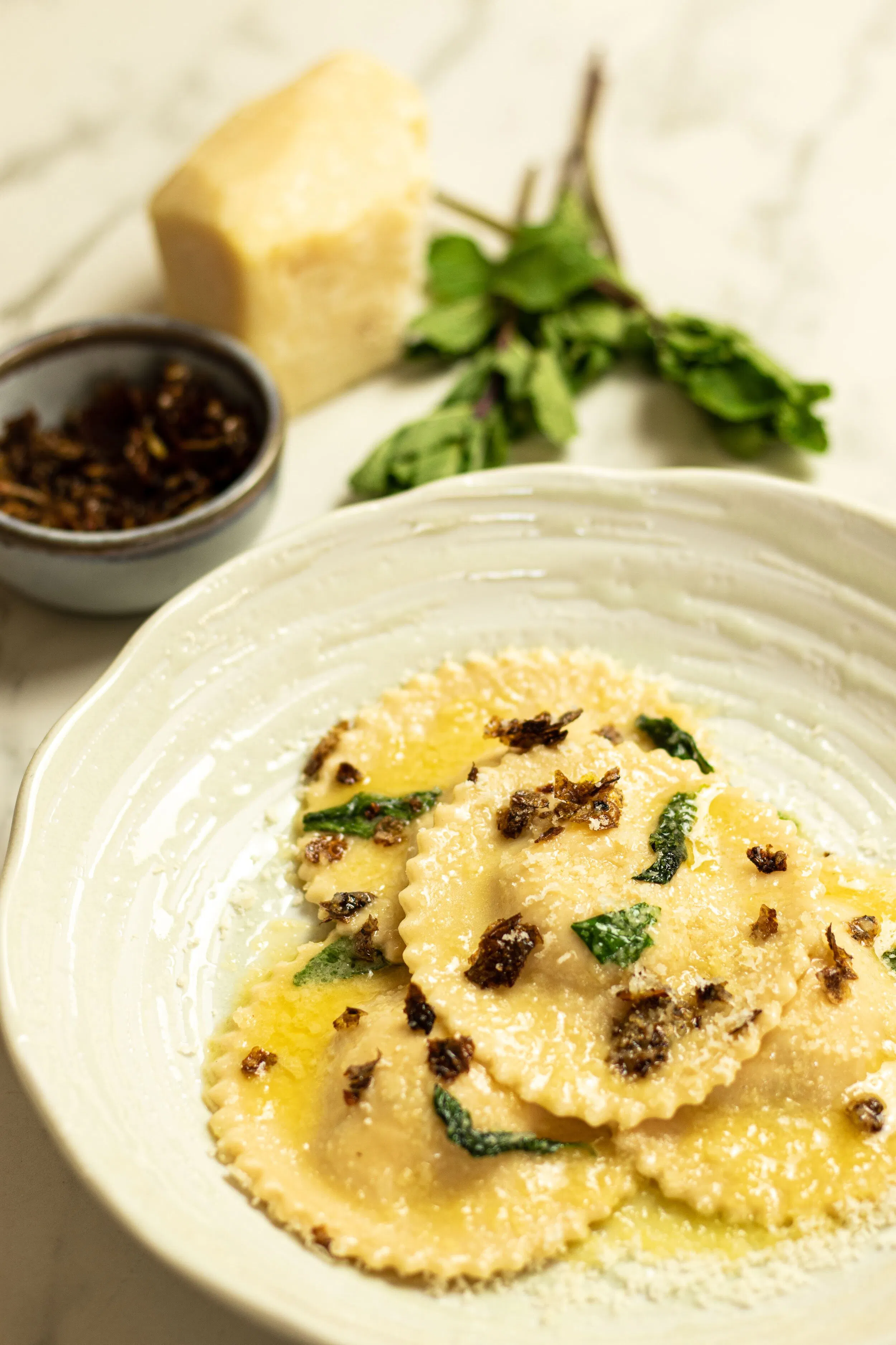 Our best recipe for Potatoes - Potato, Ricotta & Mint Ravioli