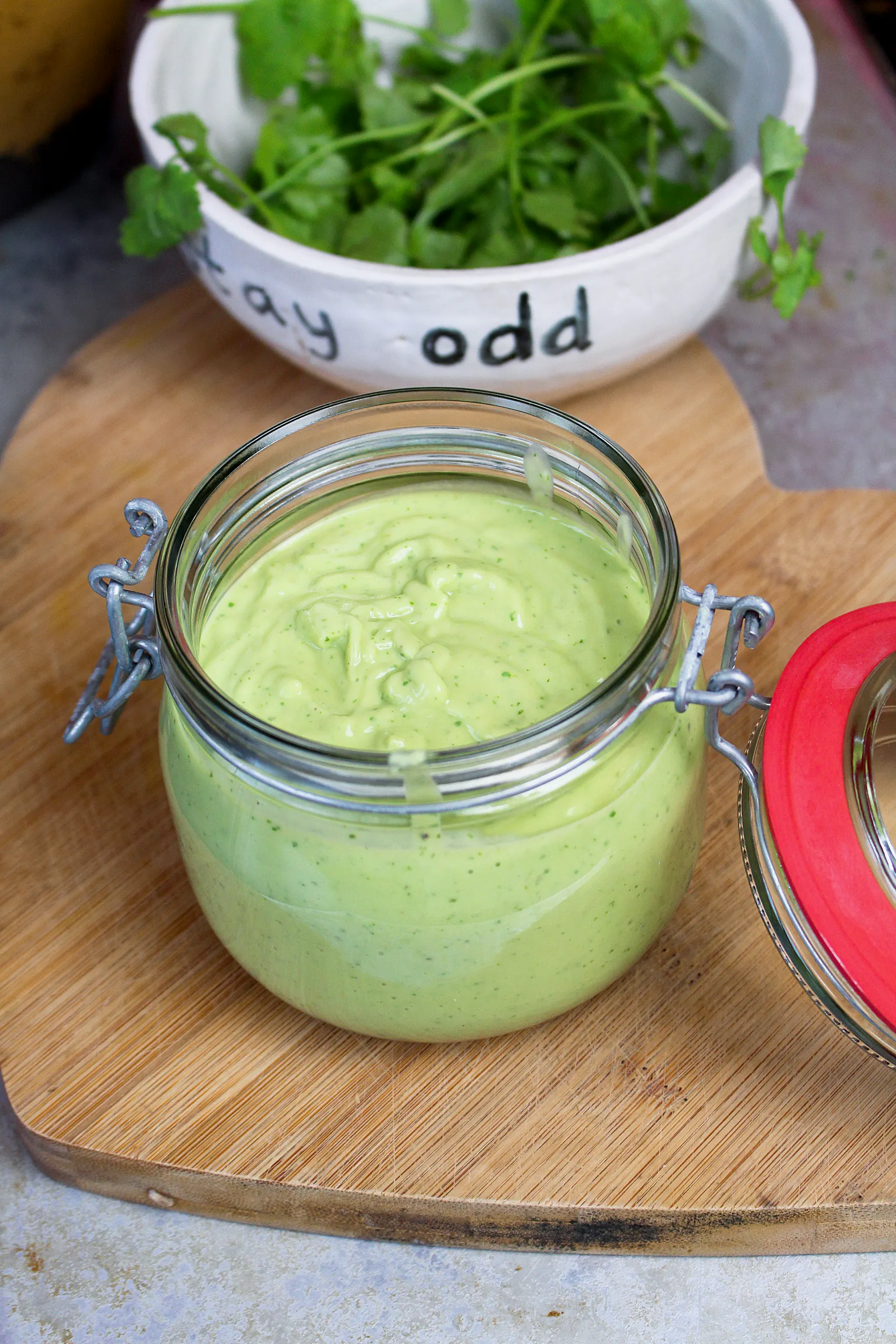 Vegan Creamy Avocado Dressing