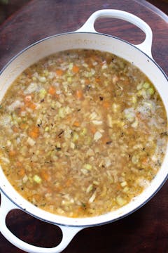 stew in pan