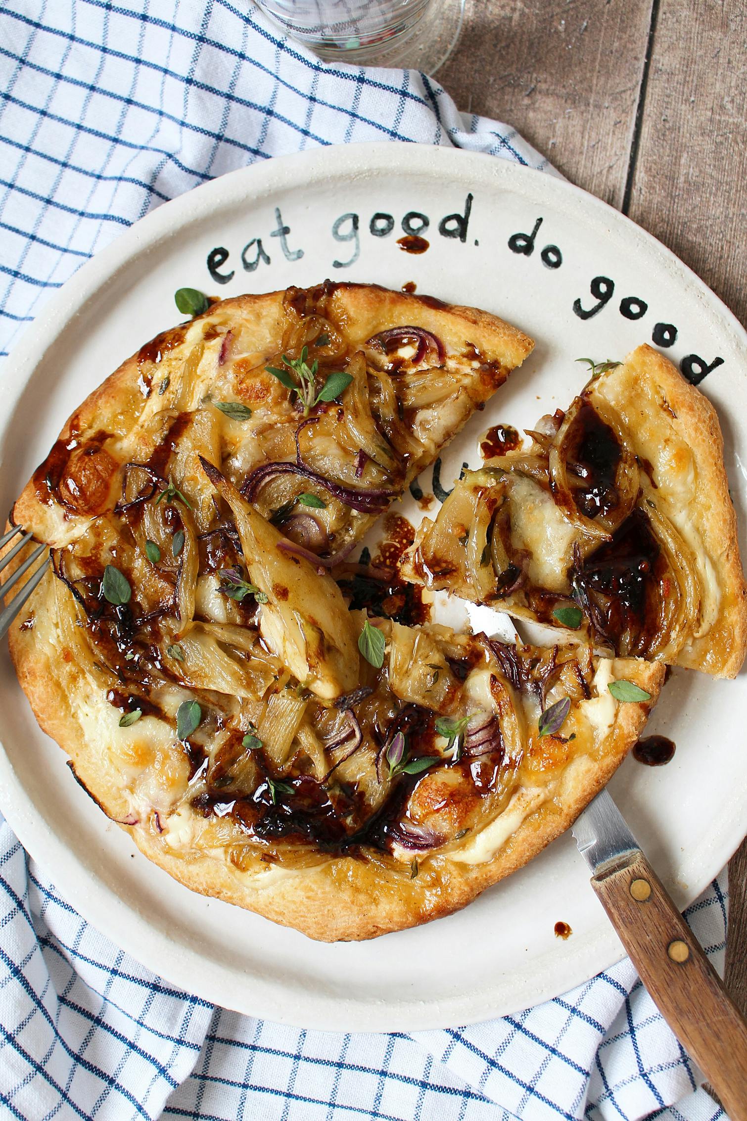 Braised Fennel Balsamic Flatbread