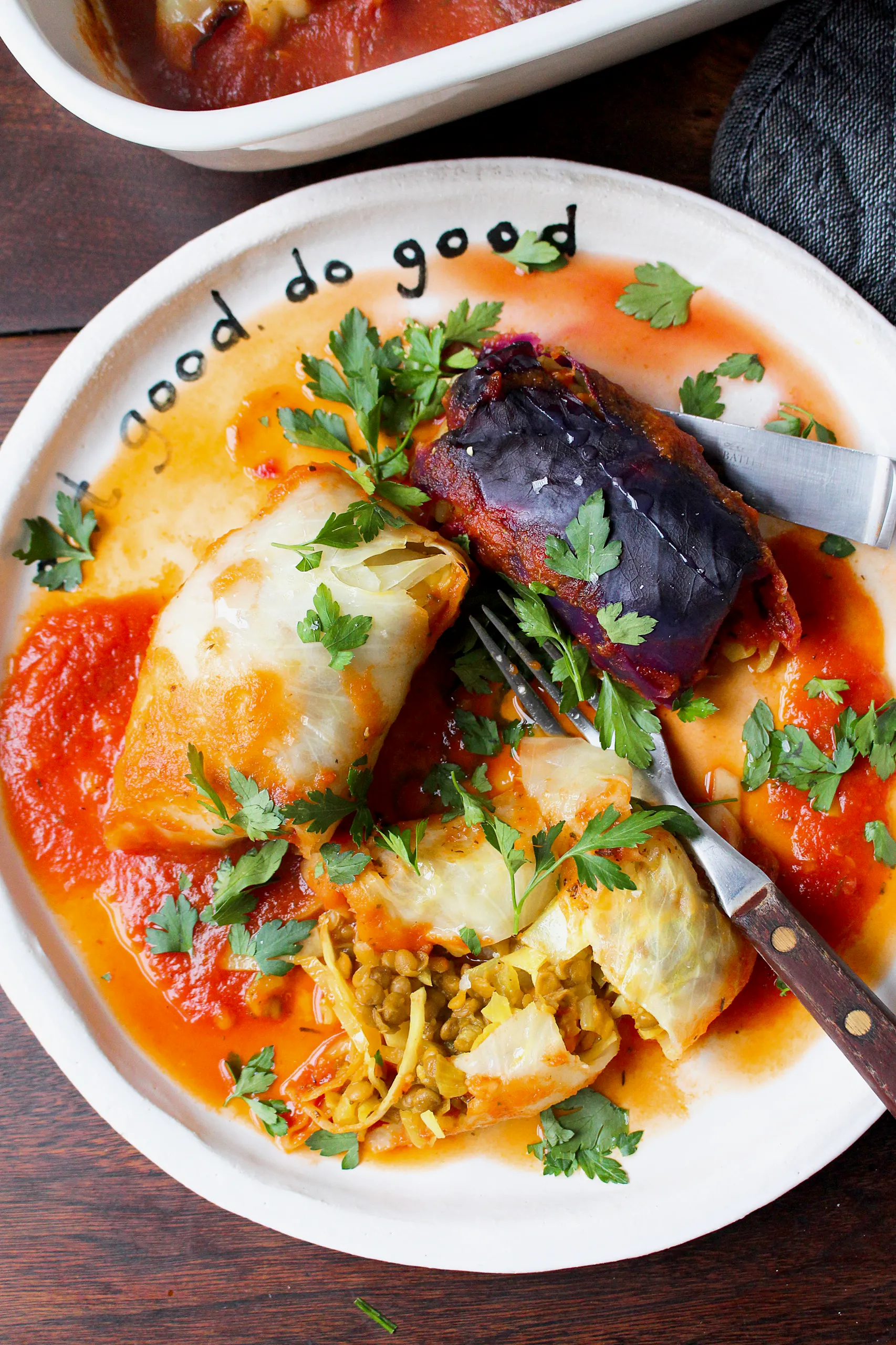 Stuffed Cabbage Parcels