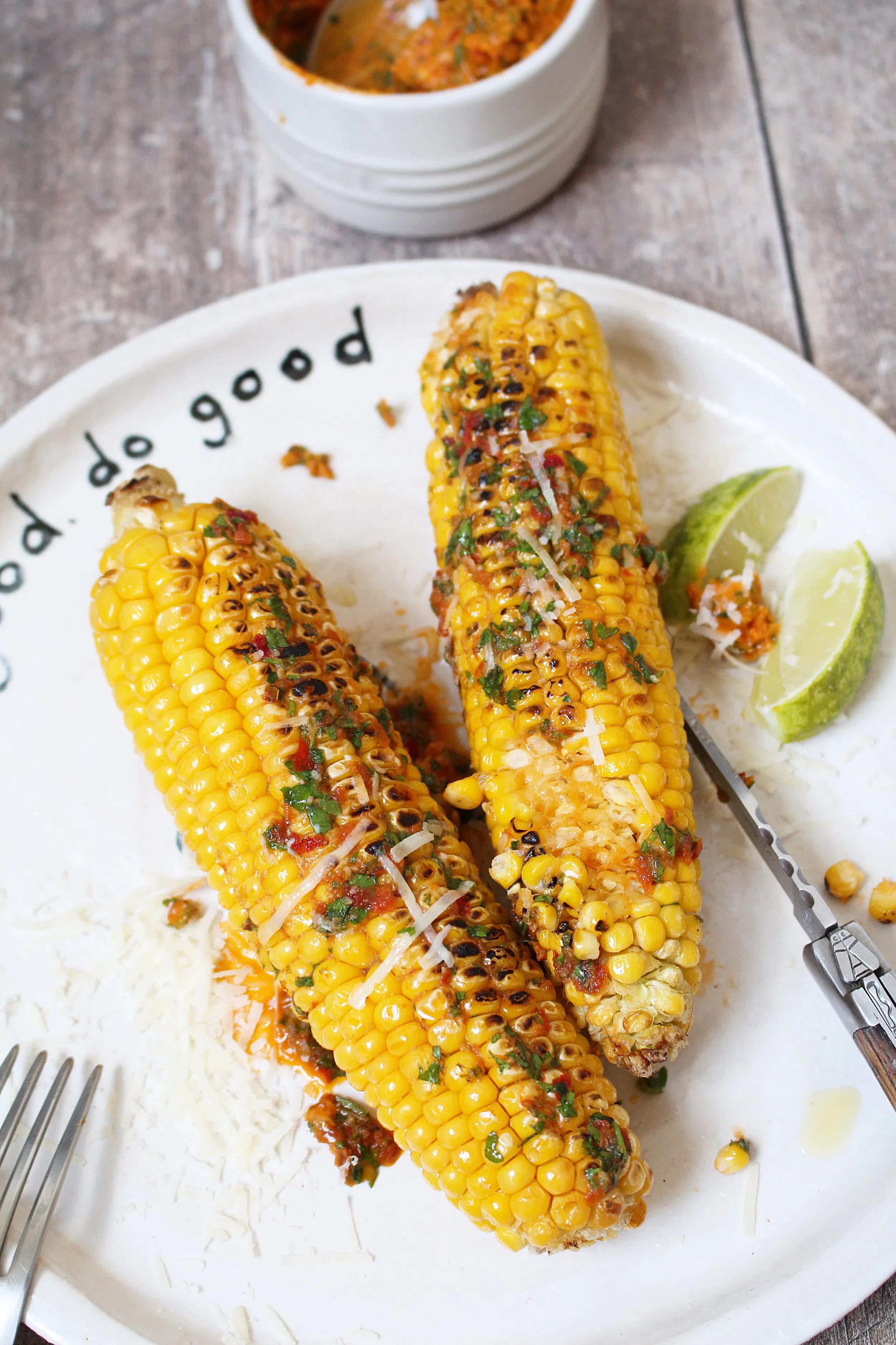 Spiced Corn On The Cob