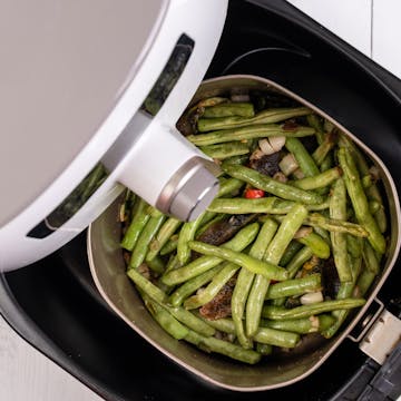 green beans in an air fryer