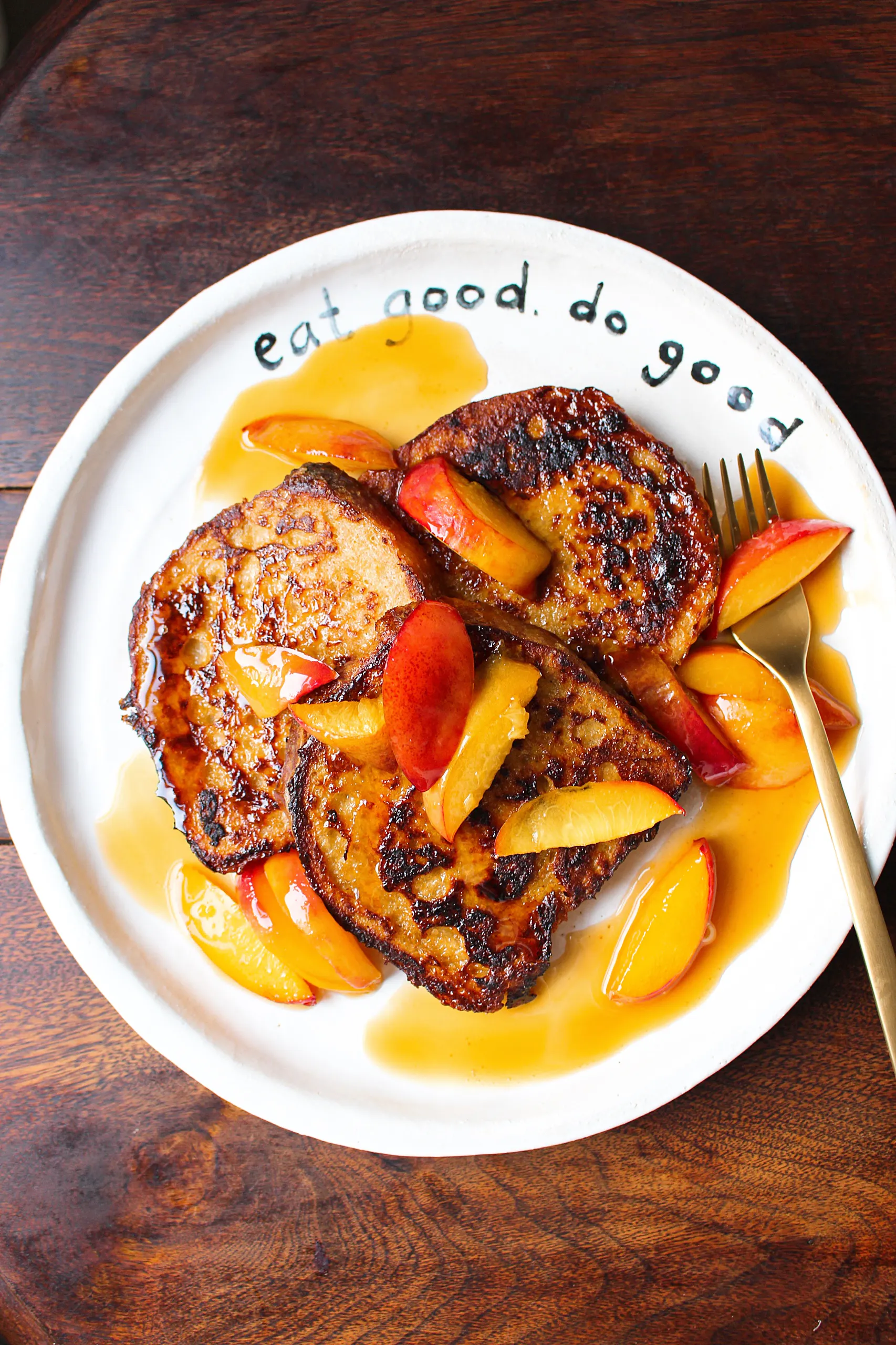 Nectarine French Toast