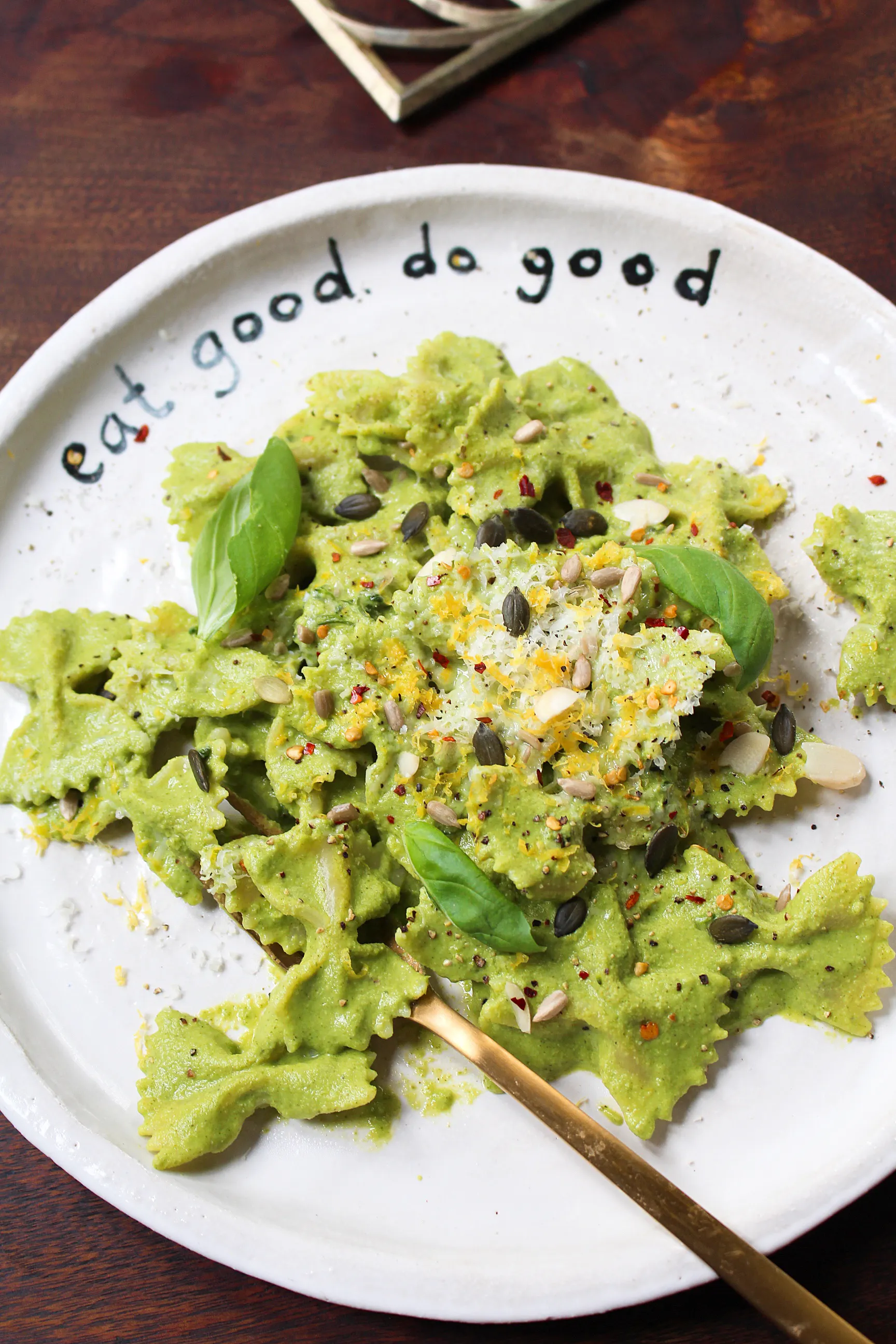 Tenderstem Broccoli Pesto Pasta