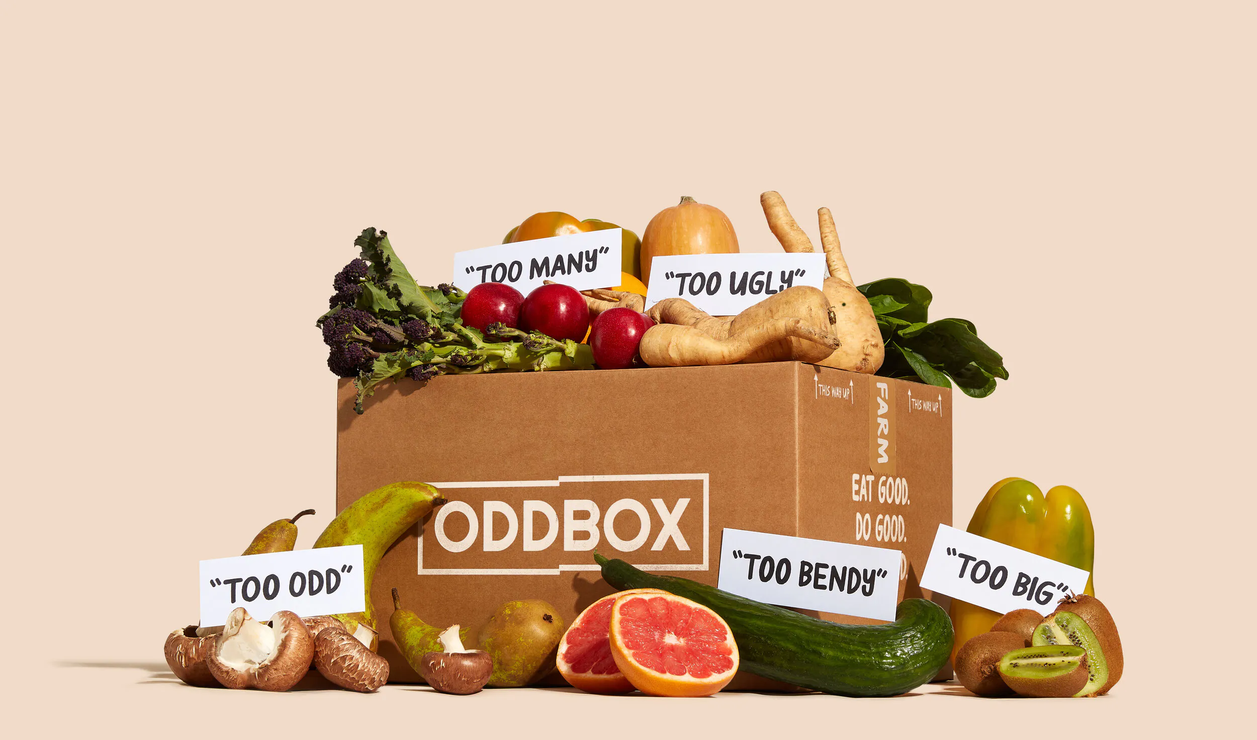 Okay Box EAT GOOD. DO GOOD. STAY ODD. | Oddbox