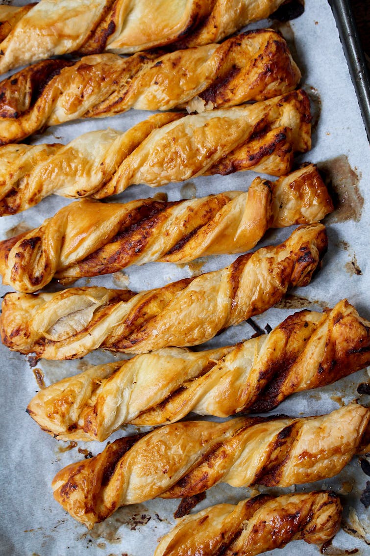 Mediterranean Puff Pastry Twists