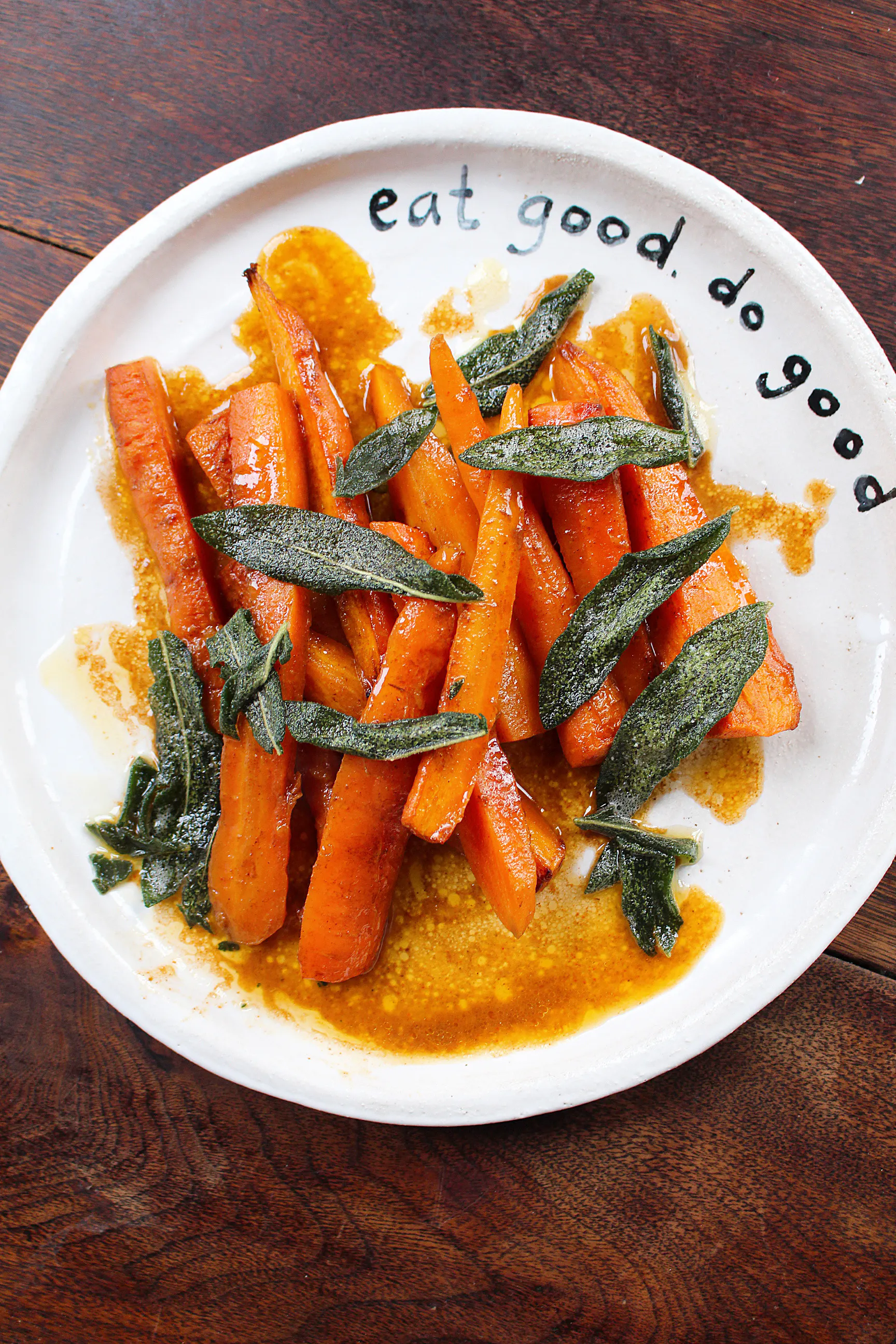 Brown Sugar Roasted Carrots