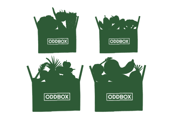 Pick size of box, and between fruit, veg or both