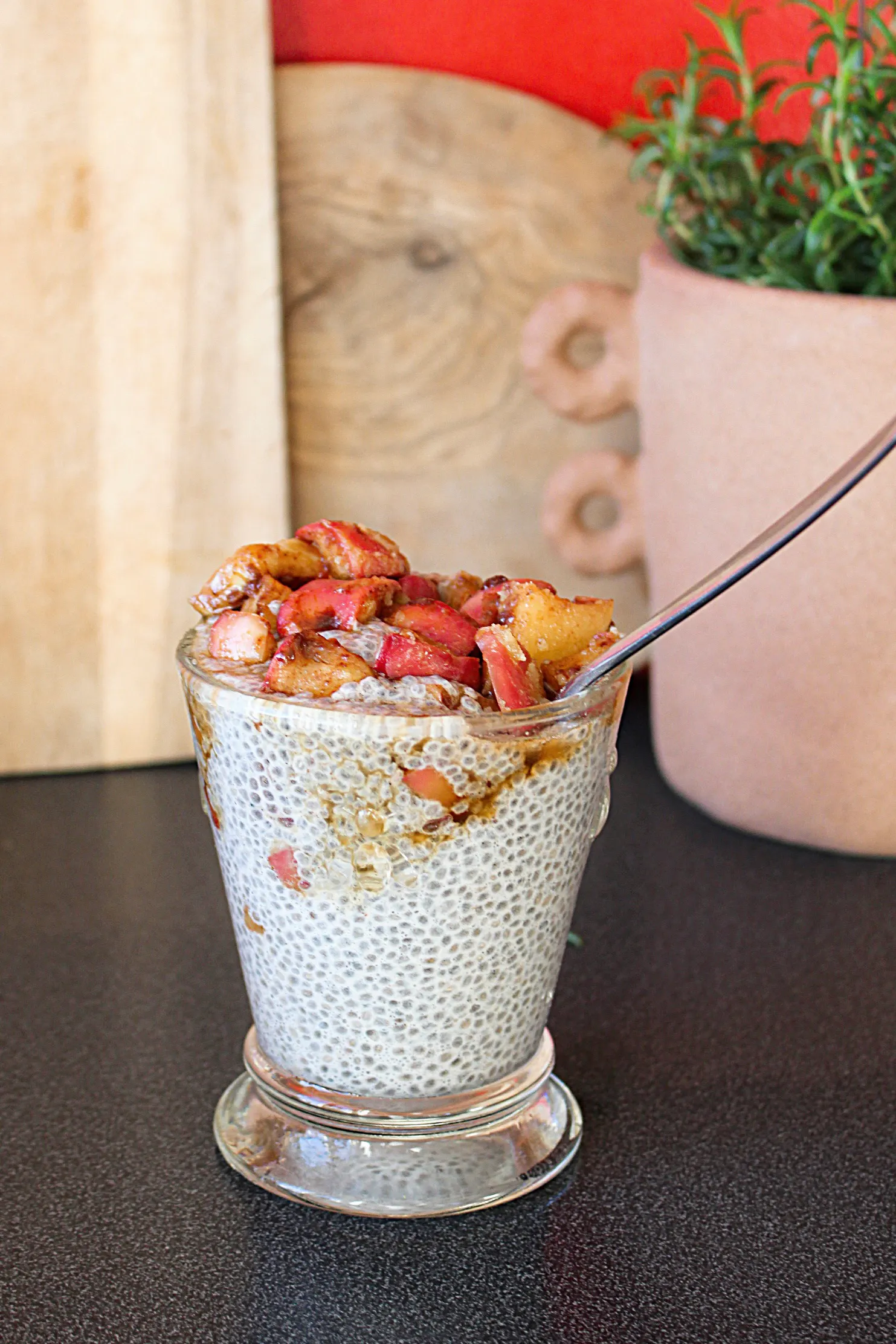 Apple Pie Chia Pudding