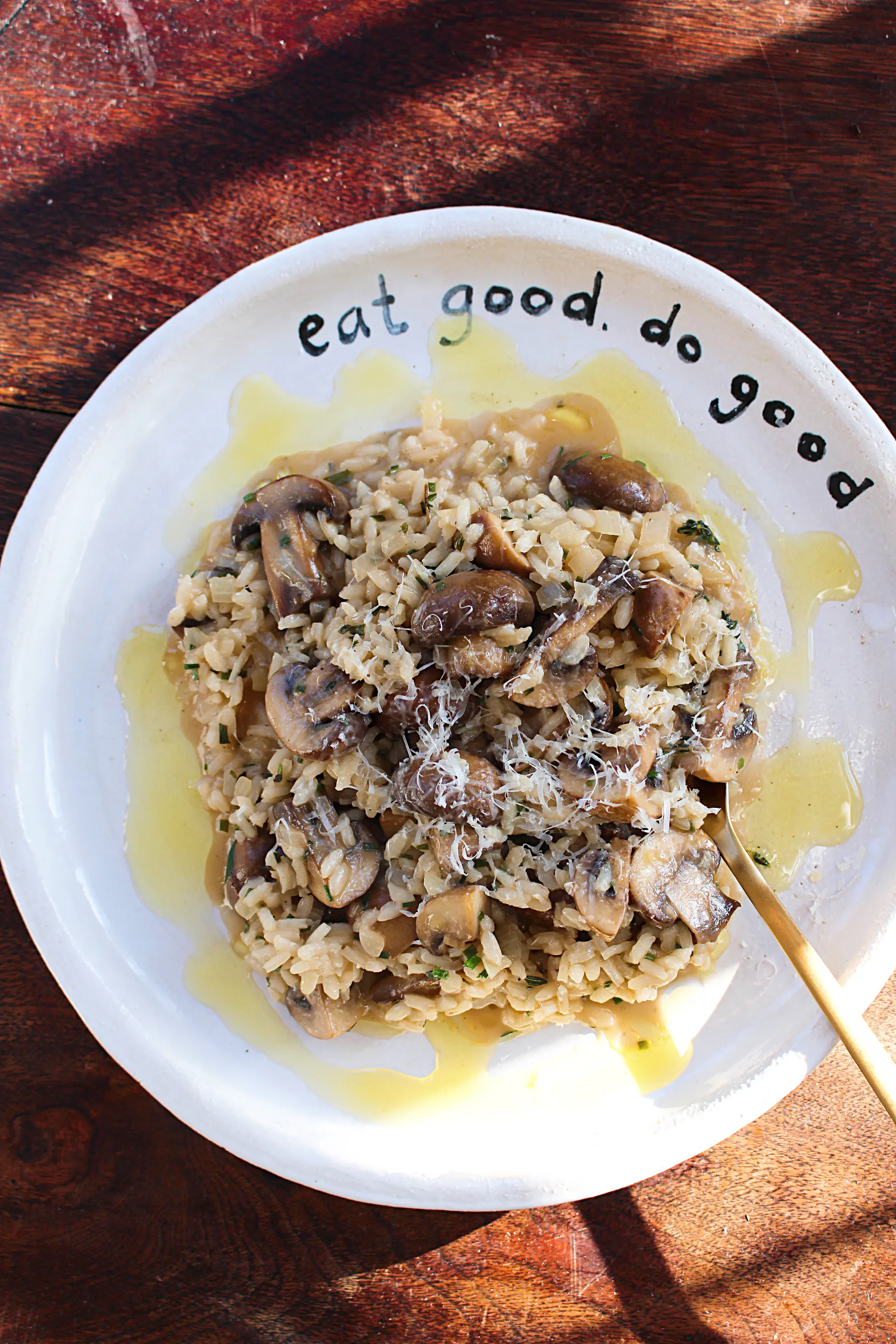 Mushroom Risotto
