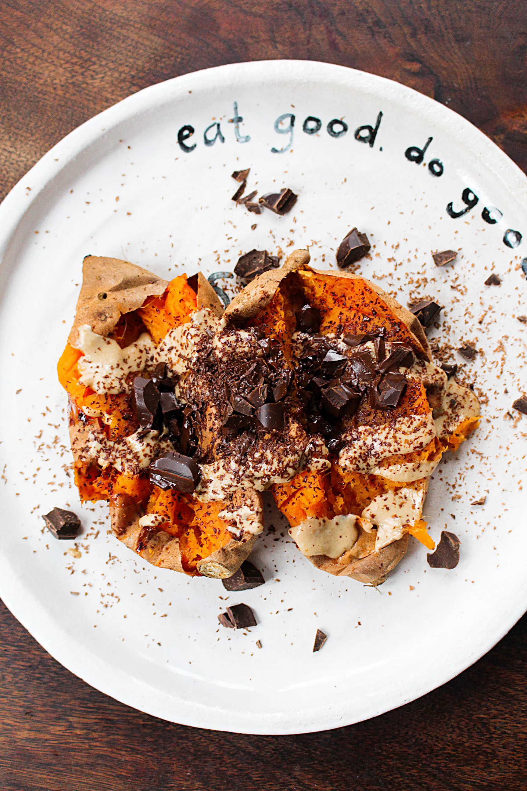 Dessert-Stuffed Sweet Potatoes
