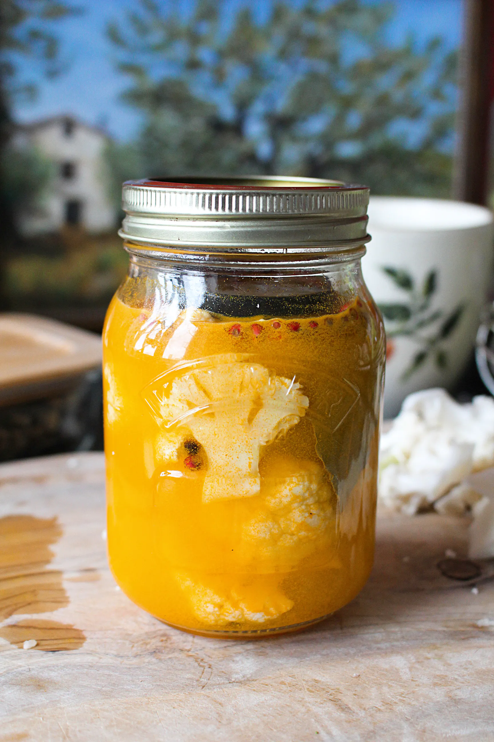 Fermented Turmeric Cauliflower 