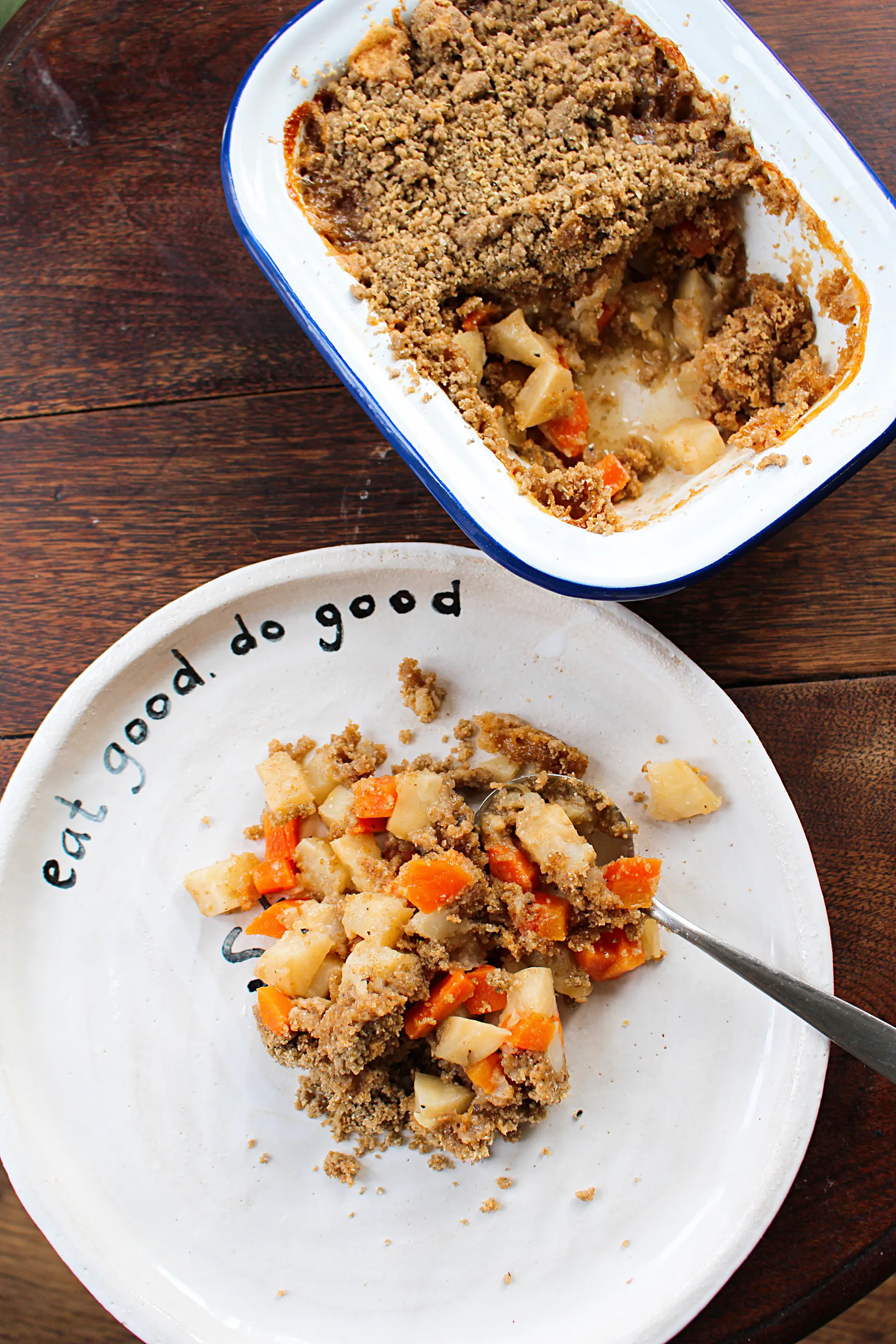 Celeriac Crumble