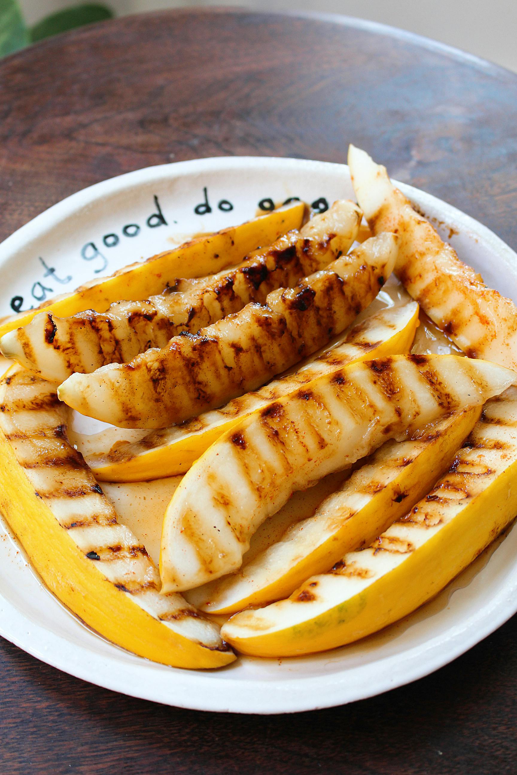 Sweet & Spicy Grilled Melon-image
