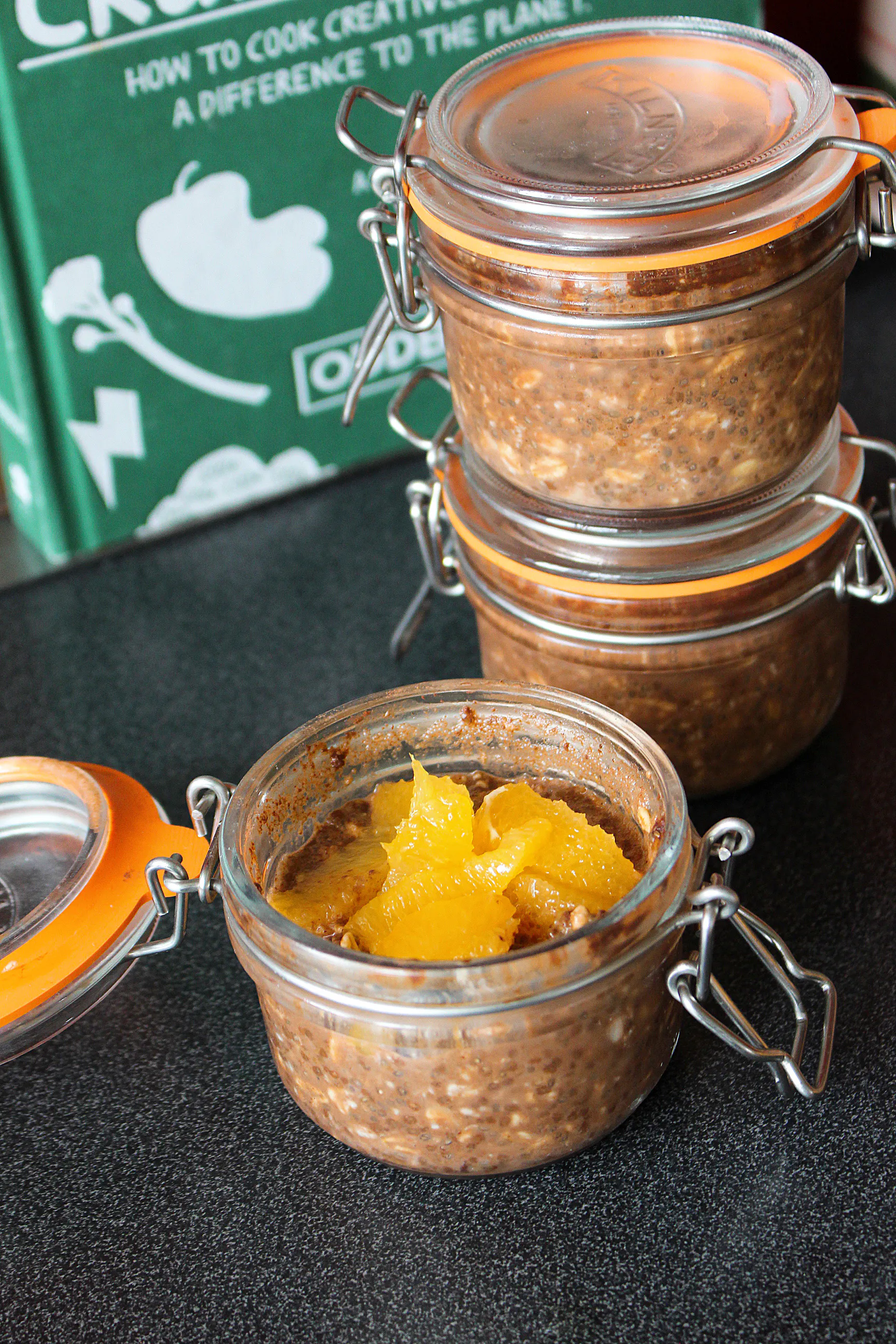 Chocolate Orange Overnight Oats