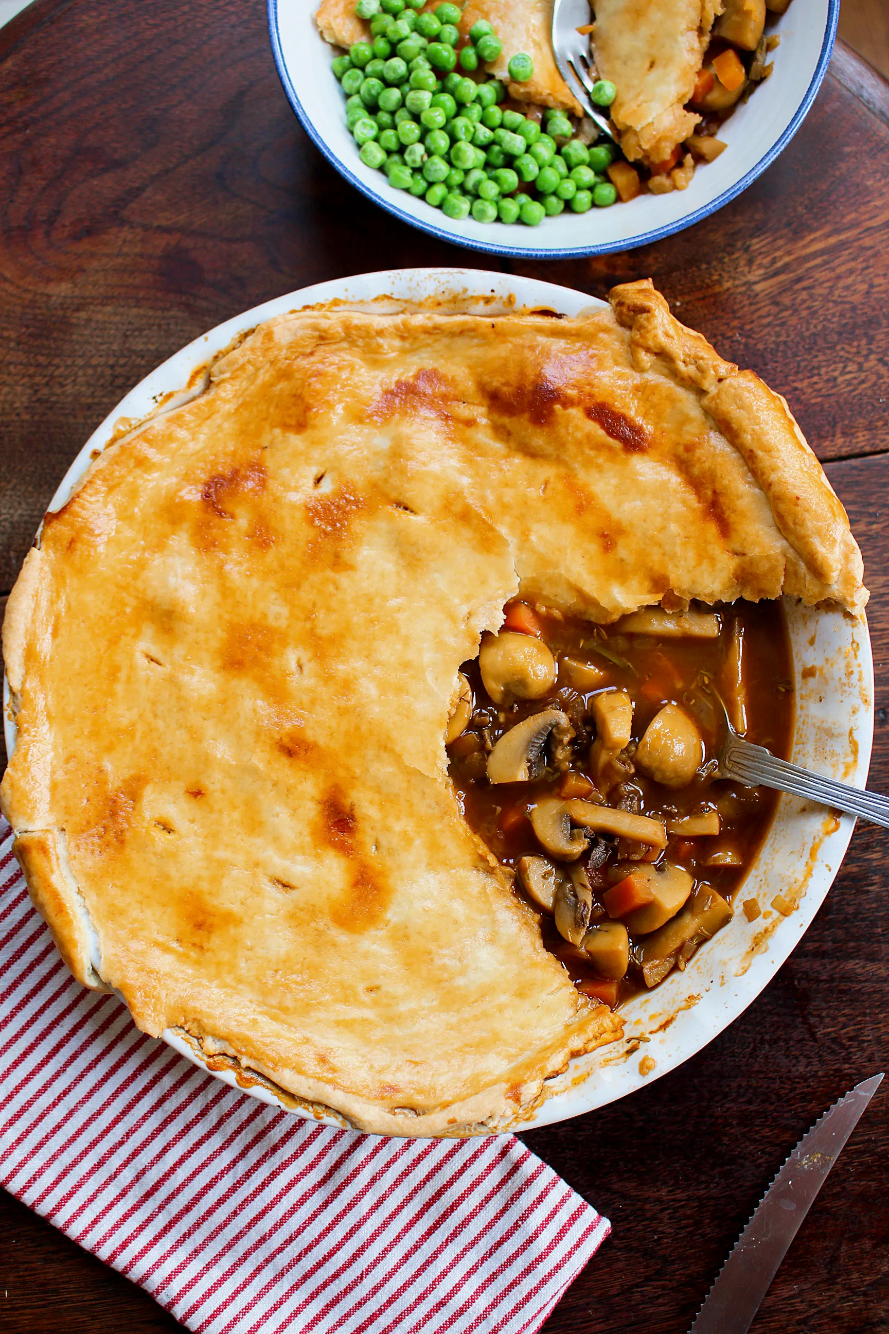 Marmite Mushroom & Ale Pie