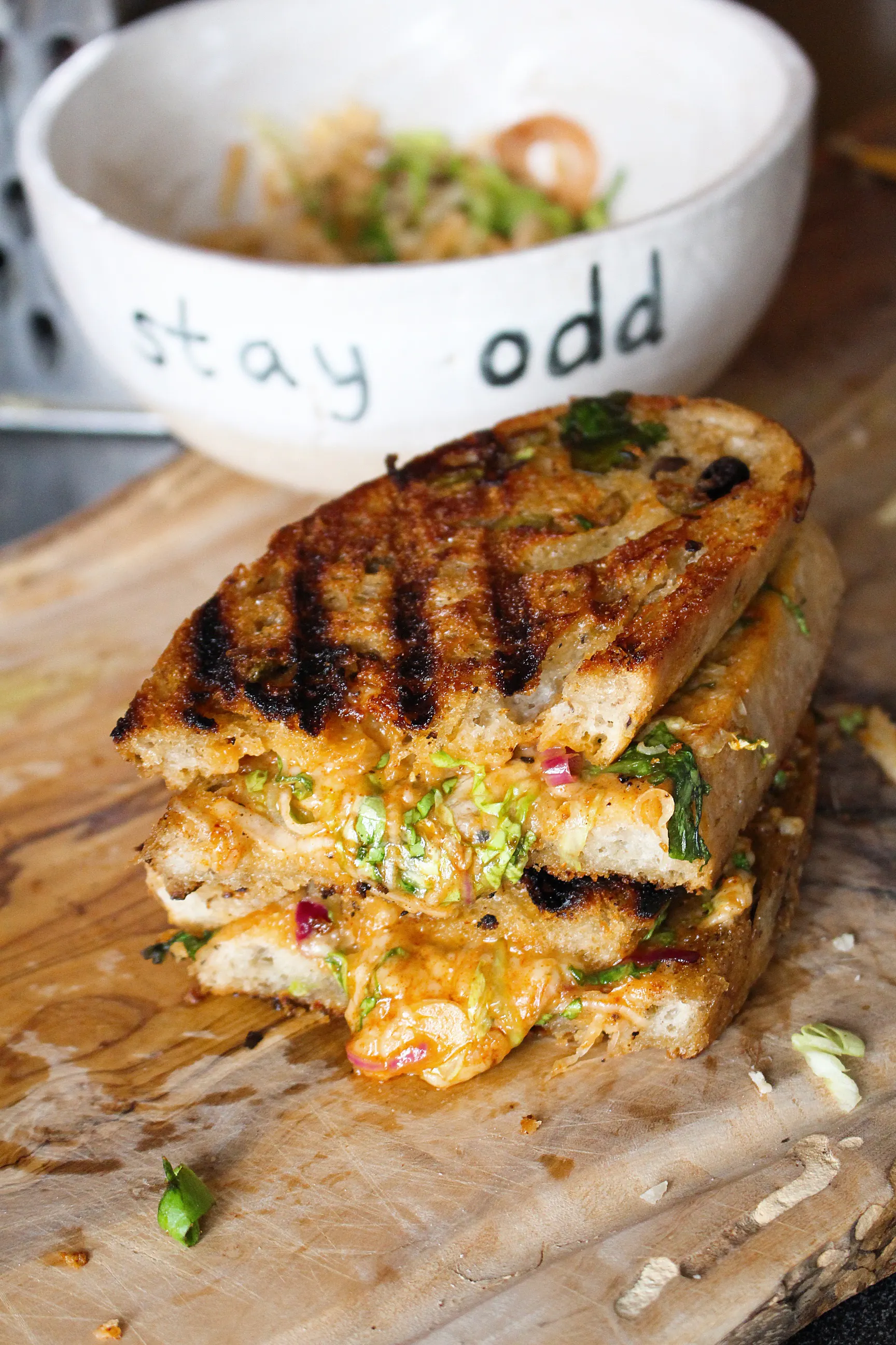 Lettuce Grilled Cheese