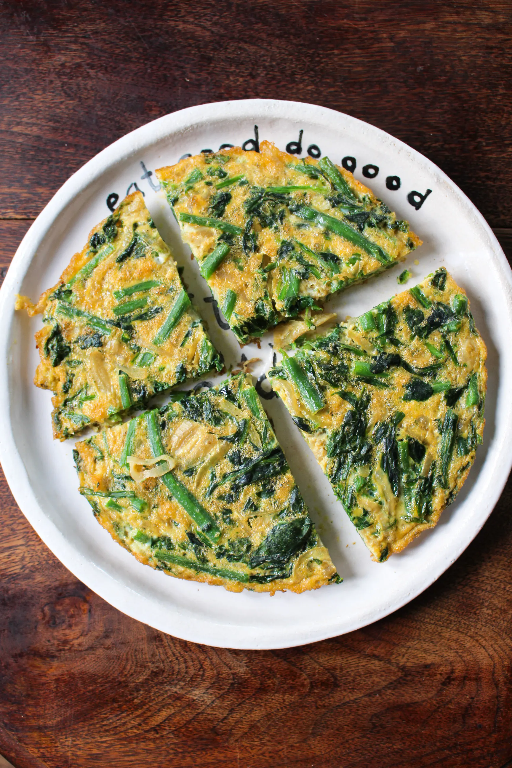 Green Tortilla with Green Beans