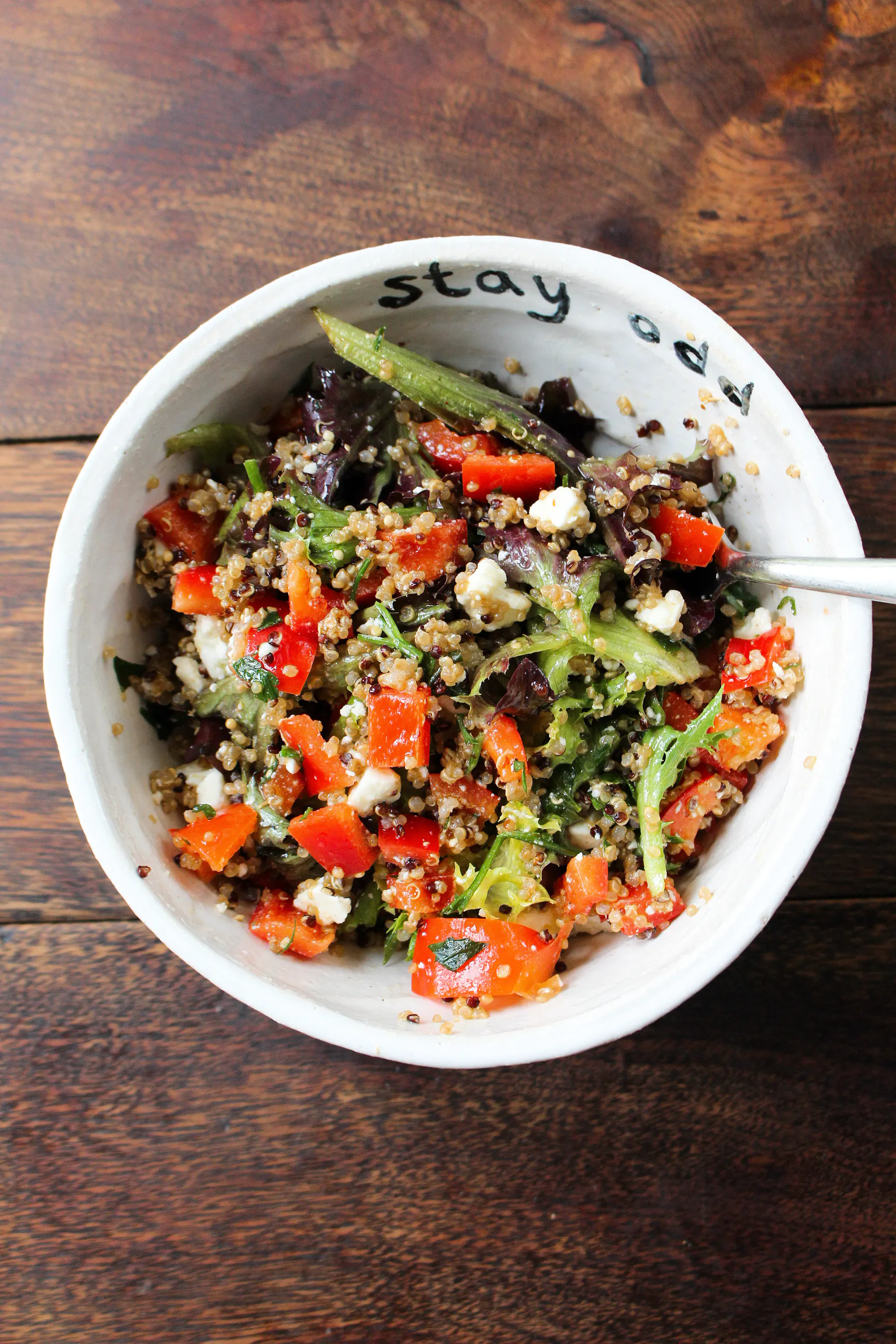 Red Pepper Quinoa Salad