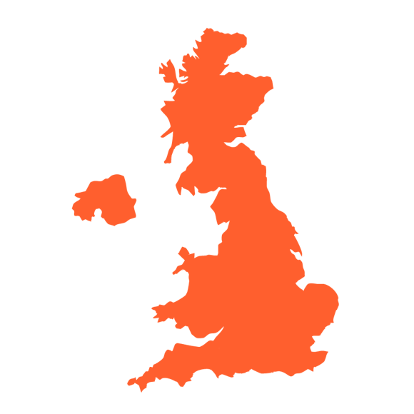 Map of the UK