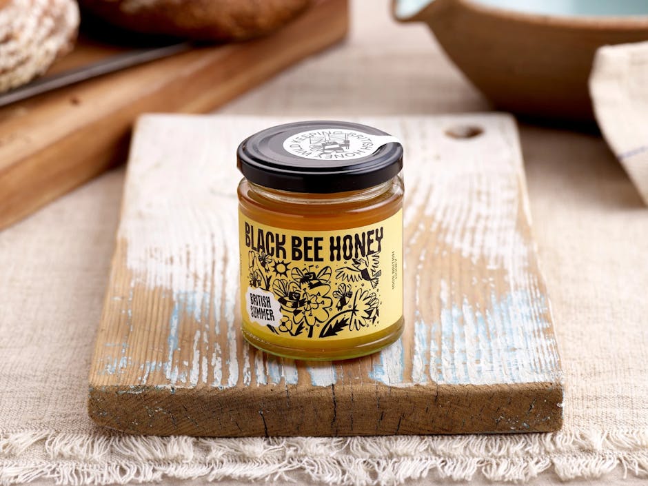Black Bee Honey