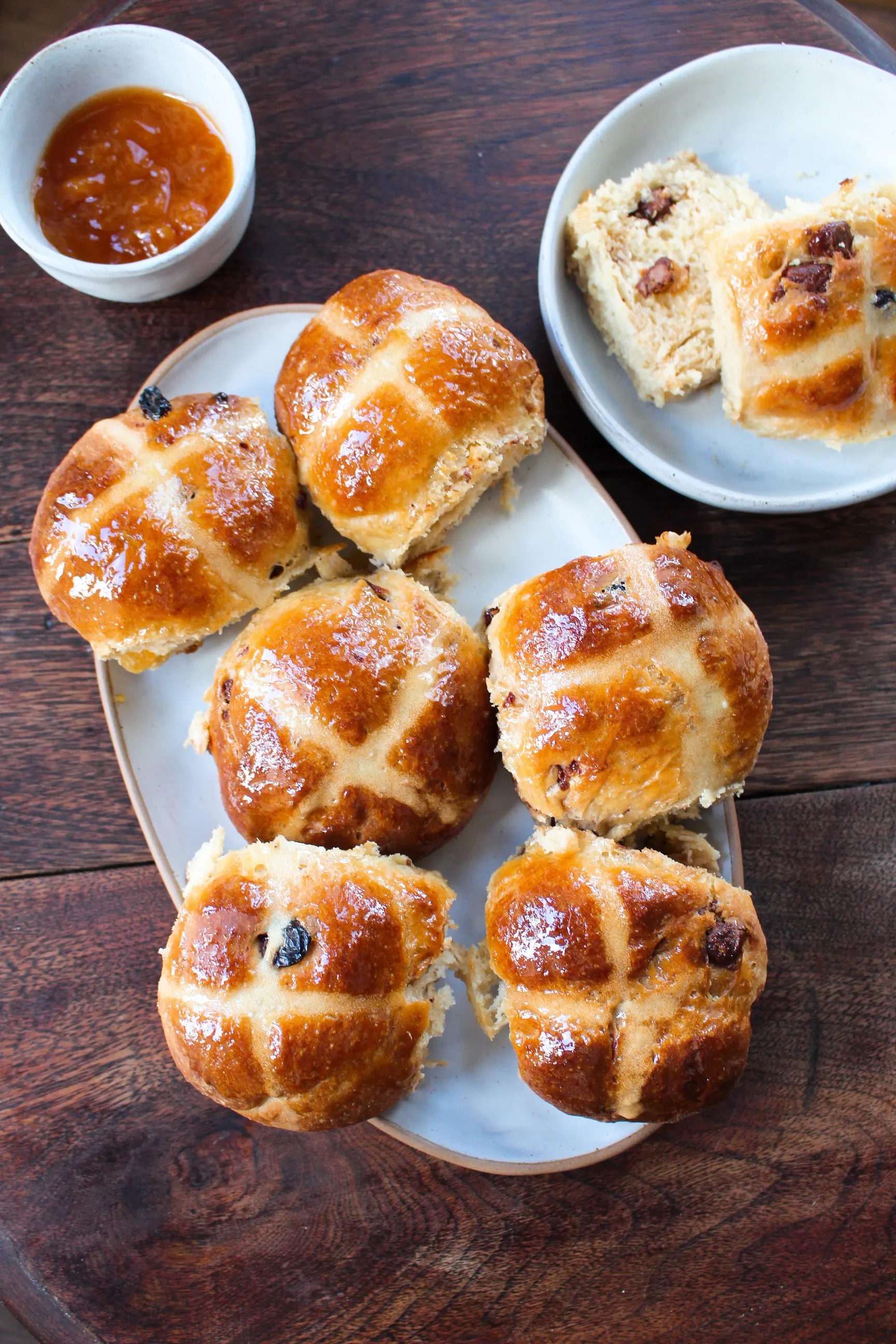 Montezuma's Chocolate Hot Cross Buns