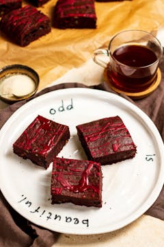 image of beetroot brownies