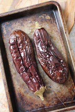 image of baked aubergines 