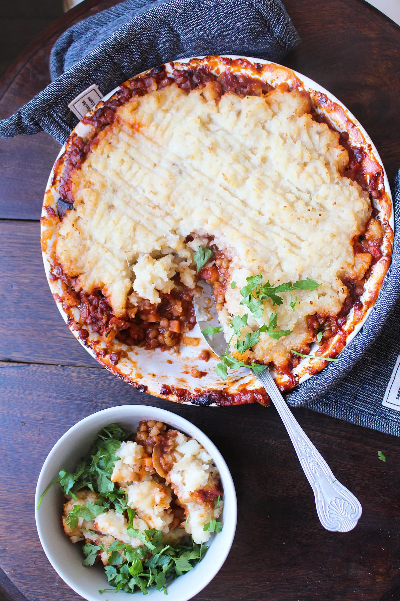 Celeriac and Lentil Cottage Pie