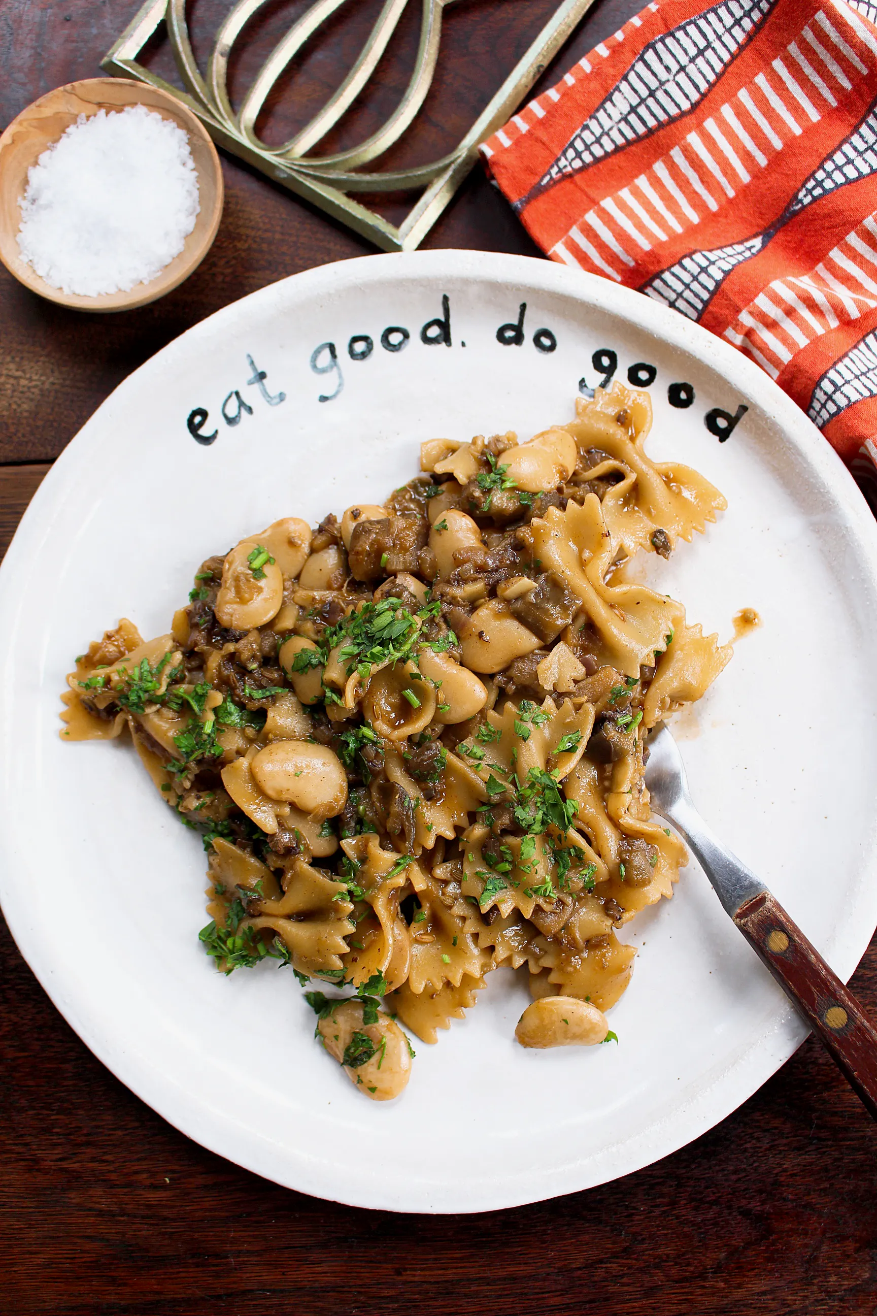 Butter Bean Ragu Pasta