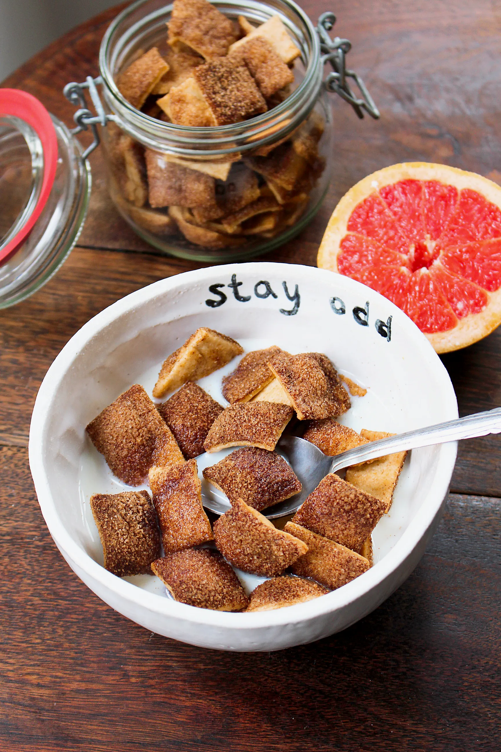 Grapefruit & Cinnamon Crunch Cereal 