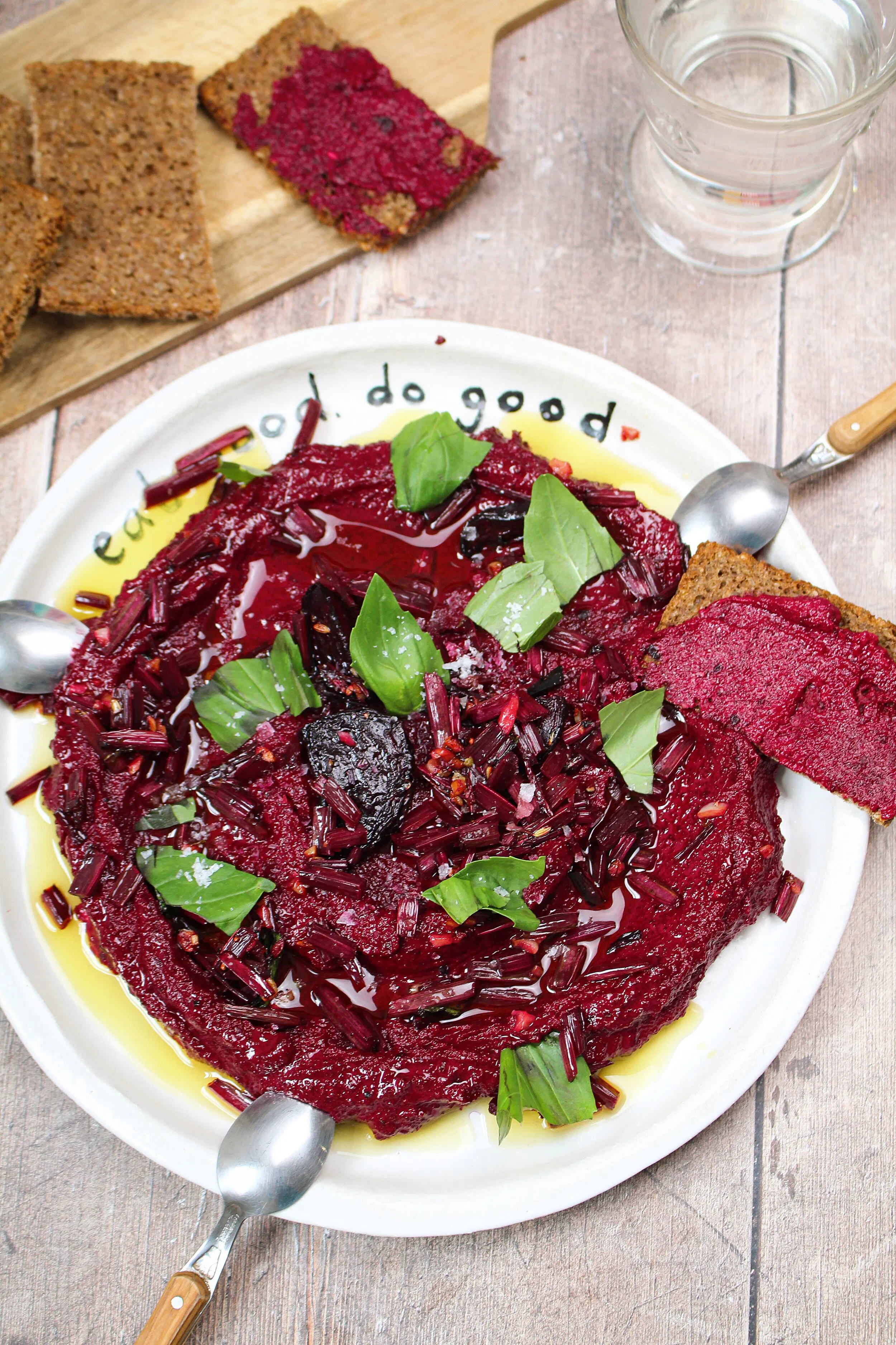 Beetroot and Goat Cheese Dip