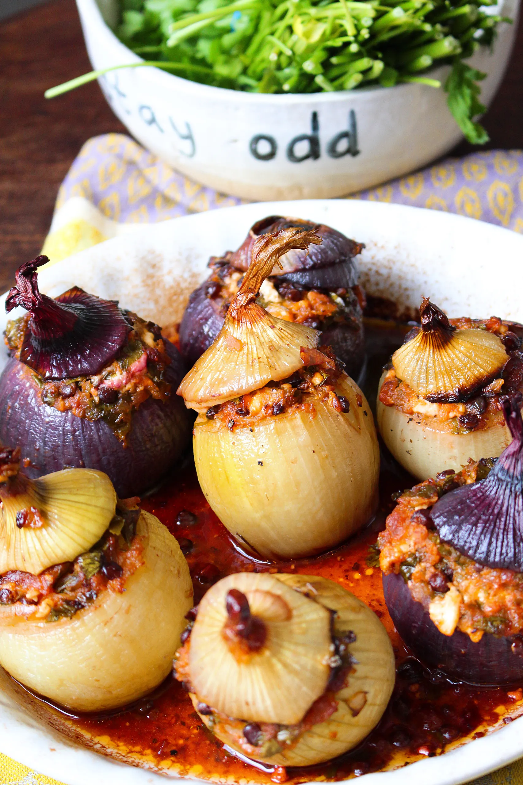 Whole Stuffed Onions
