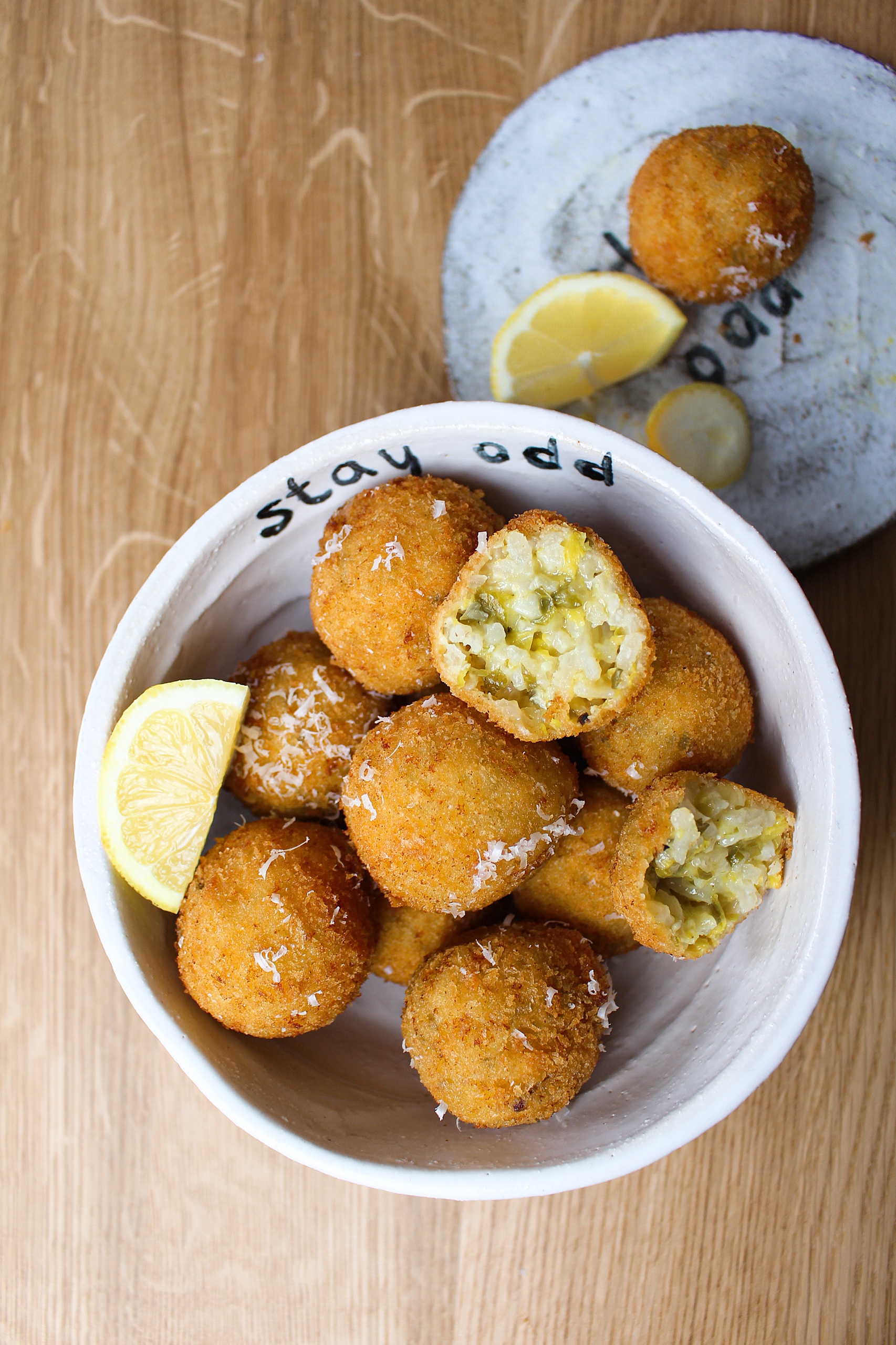 Brussels Sprouts and Lemon Arancini Oddbox