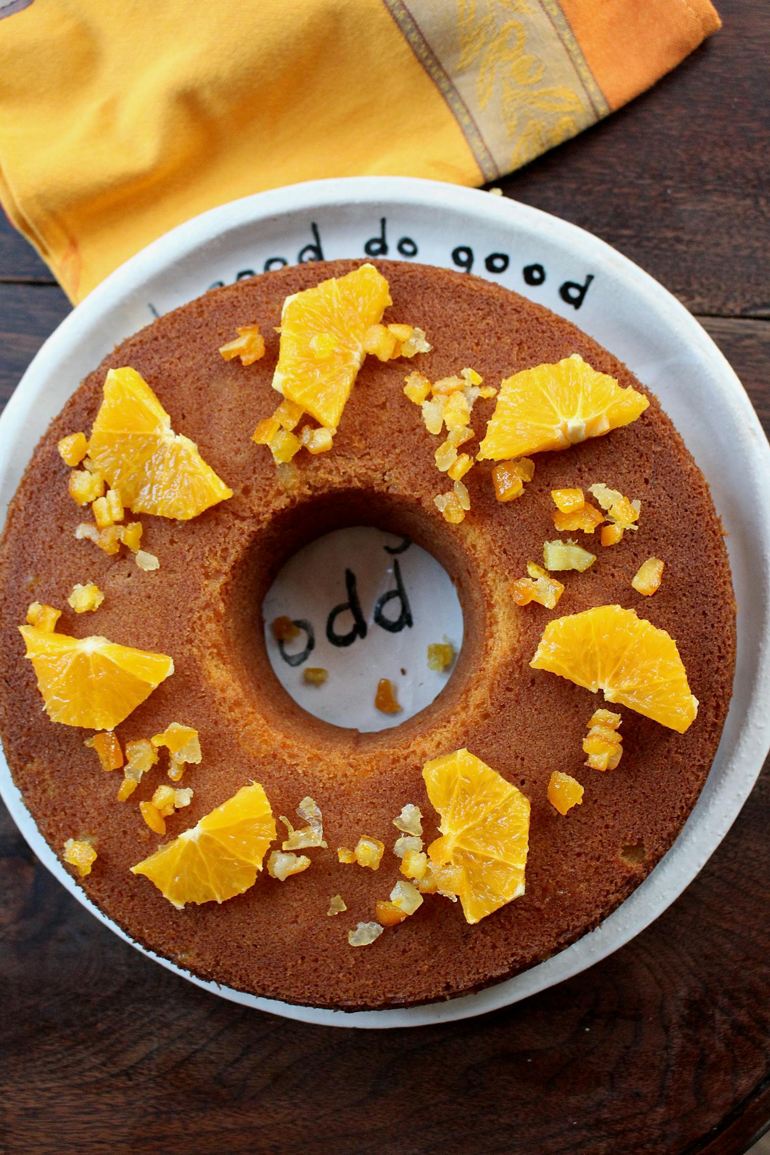 Leftover Orange Marmalade Cake