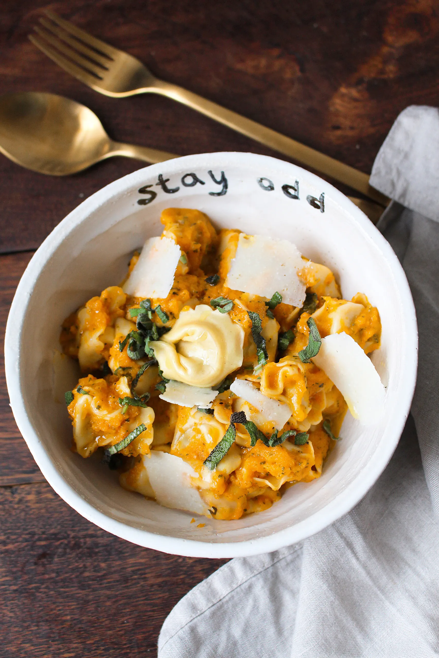 Sage Brown Butter Carrot Tortellini